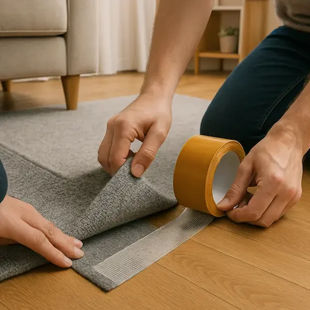 1 .Double Sided Cloth Tape for Carpet Fixing.webp